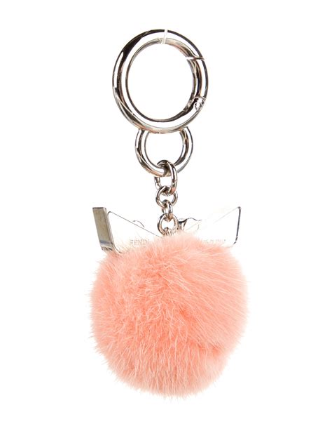 fendi mink key|real real fendi keychains.